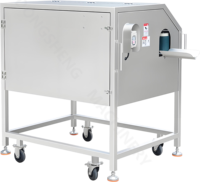 Machine commerciale d'ouverture de poissons, machine entièrement automatique d'ouverture et de découpe de poissons, équipement de traitement des produits aquatiques