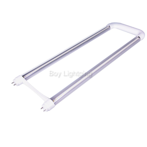 Cubierta transparente <span class=keywords><strong>de</strong></span> PC o PC lechosa para lámpara <span class=keywords><strong>de</strong></span> <span class=keywords><strong>techo</strong></span> 2 pies 18W T8 U <span class=keywords><strong>tubo</strong></span> - Product Image 1