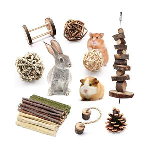 Cage d'hamster en bois, accessoire en bois décorative, pour paysage d'intérieur - Product Image 4