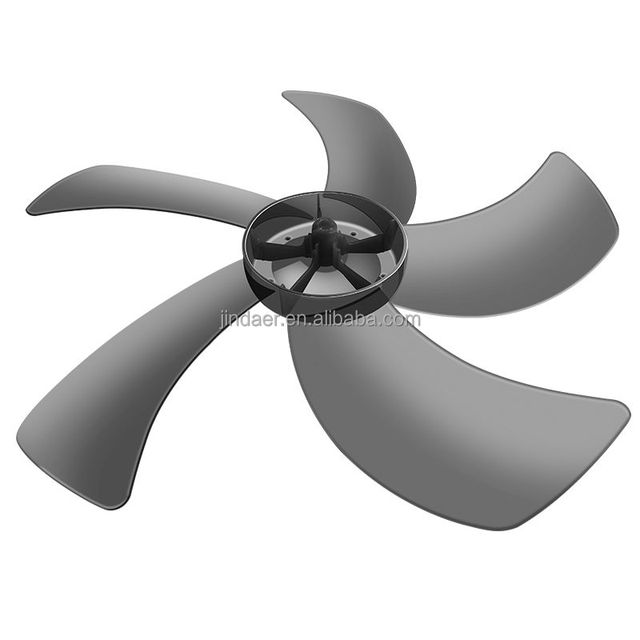 Table Fan Blades, Made of AS Material, with a 5-blade Design.