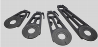 QFYS-Mitchell Niveleur 4 axes décalé pour caméra Euro, support de nivellement décalé, dolly, bras de caméra, grue, accessoires pour caméra