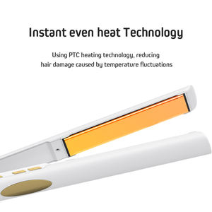 Fer à lisser 450F avec logo personnalisé Fer à lisser professionnel Titanium <span class=keywords><strong>Pro</strong></span> fer lisser Vente en gros Marque privée Fer plat - Product Image 3