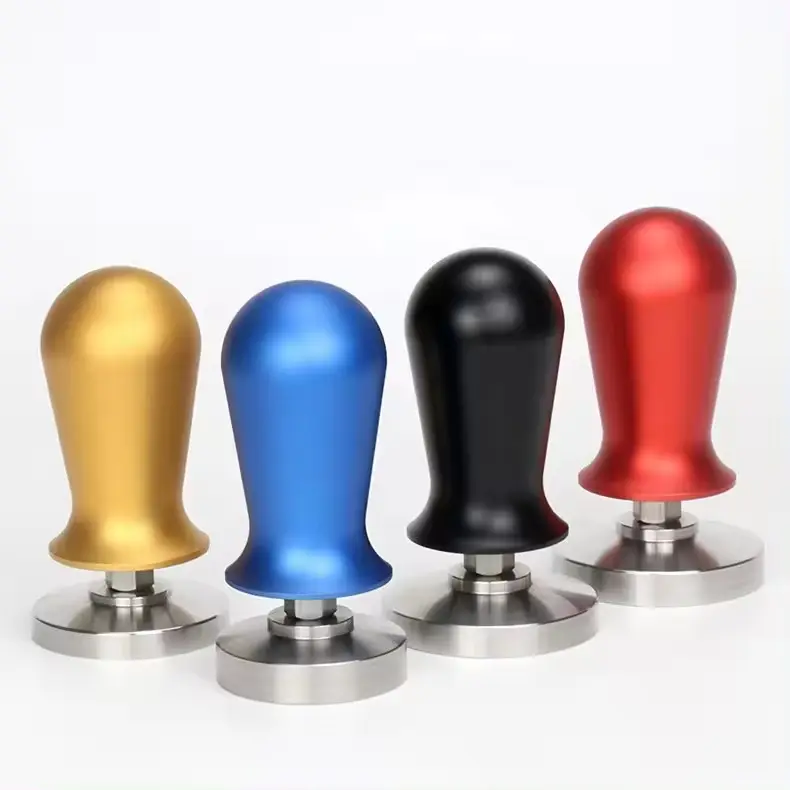 WDT distribution tool stainless steel Barista 51mm 53mm 58mm Self-Leveling Espresso press Coffee tamper