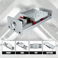En stock en Polonia (UE) Mesa deslizante de movimiento lineal con rieles lineales HGR20 SFU 1605 1610 para motor Nema 23 34, Plataforma lineal para CNC