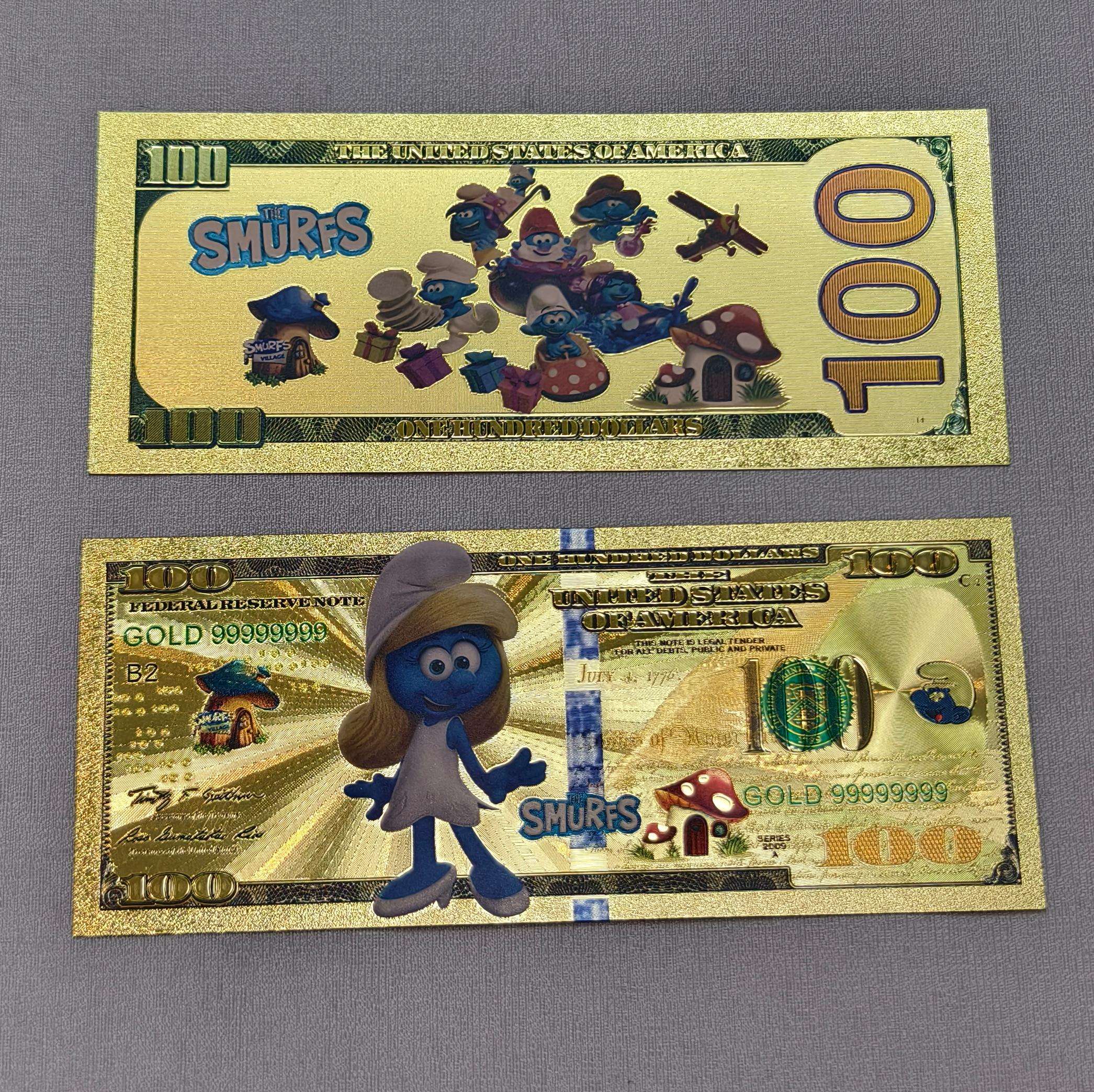 4 (thème Schtroumpfette)