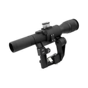 Quang 4x24mm SV-D phạm vi 4X điểm tham quan <span class=keywords><strong>BDC</strong></span> kẻ ô với dovetail bên gắn kết hệ thống gắn kết - Product Image 4