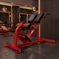 Banc de musculation multifonctionnel en acier réglable en hauteur, robuste et durable, chaise romaine pour super étirements