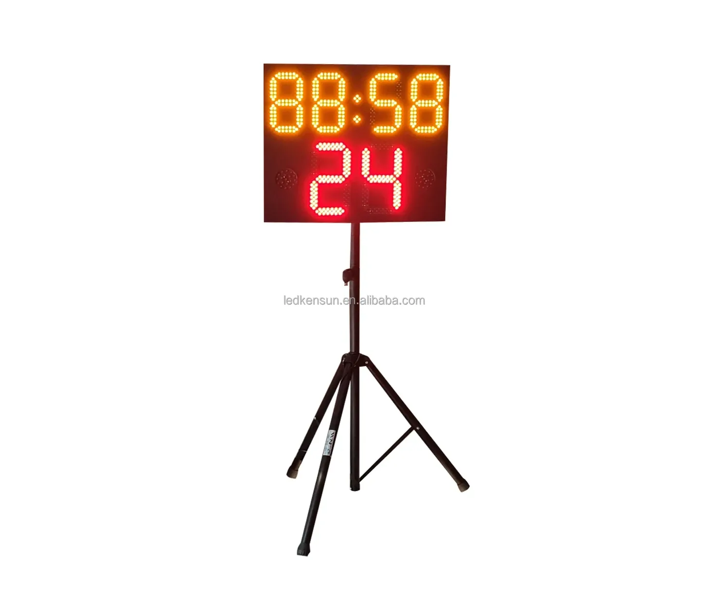 IP65 บาสเกตบอลกันน้ํา 24 วินาทีนับถอยหลังนาฬิกาจับเวลา Shot นาฬิกา LED สกอร์บอร์ดดิจิตอล LED 24 วินาทีนับถอยหลัง