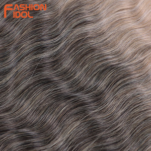 Estensioni di <span class=keywords><strong>Capelli</strong></span> Sintetici a Onda Profonda per Acconciature Bionde, <span class=keywords><strong>6</strong></span> Fasci da 20 Pollici, <span class=keywords><strong>Capelli</strong></span> Finti - Product Image 6