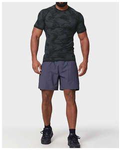 Ropa Deportiva Personalizada para Hombre, Camiseta de Entrenamiento, Cuello Redondo, Corte Ajustado, Ropa Deportiva para Gimnasio - Product Image 2