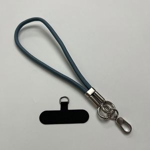 Women's DIY Adjustable Woven Phone <b>Lanyard</b> Outdoor Anti-Lost Mobile Wristband with Carabiner Keychain Safe and Eco-Friendly - Product Image 3