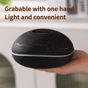 Creative Home EN Model 13 Ultrasonic Aromatherapy Machine Seven-Color Gradient Flame Diffuser USB-Powered Quiet Round <b>Humidifier</b> - Product Image 4