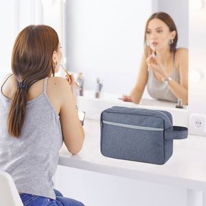 2026 Waterproof Custom Oxford Cloth Hanging Men Travel <b>Toiletry</b> Bag With Logo for Women - Product Image 6
