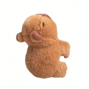 Nouveau Bracelet en Peluche Super Doux Lavé en Coton PP avec Vernis UV, Motif Capybara Kawaii Adorable, Emballage Cadeau d'Anniversaire pour Enfants - Product Image 6