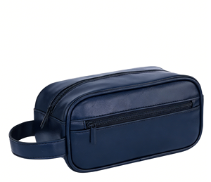 Nouveauté : Trousse de toilette de voyage portable unisexe en cuir PU avec logo personnalisé de la marque <span class=keywords><strong>SOYEON</strong></span> - Sac d'hygiène suspendu à fermeture éclair - Product Image 2