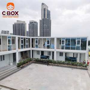 Bâtiments de bureau préfabriqués à deux étages Cbox en gros, construction modulaire, dortoir de chantier, atelier, maison conteneur mobile - Product Image 2