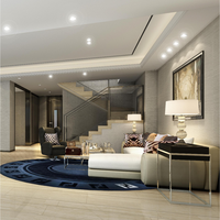 Diseño de Interiores de Villa Moderna, Ecológica, Duradera y Personalizada, Planificación de Espacios Residenciales, Decoración General del Espacio