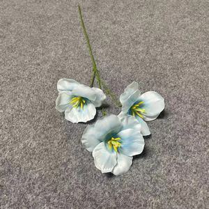 Hermoso hibisco de una sola rama Platycodon Grandiflorum <span class=keywords><strong>tulipán</strong></span> boda banquete salón arreglo floral - Product Image 5