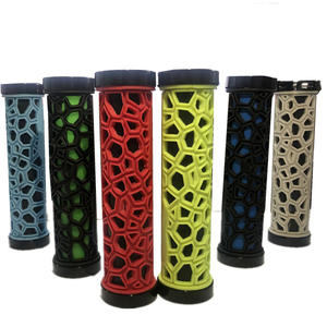 Empuñaduras de <span class=keywords><strong>manillar</strong></span> de doble anillo de bloqueo <span class=keywords><strong>MTB</strong></span> y BMX para bicicletas de montaña y bicicletas de <span class=keywords><strong>carretera</strong></span> <span class=keywords><strong>manillar</strong></span> de bicicleta antideslizante - Product Image 4