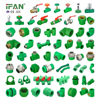 IFAN ISO GB DIN Standard Accessoires de plomberie Plastique Polypropylène Matériaux de plomberie Raccord de tuyau Plomberie PPR Raccords