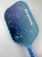 Raquette de pickleball en fibre de carbone intégrale T300 avec bordure colorée en nid d'abeille, livraison rapide, OEM, 16 mm, prix d'usine, approuvée USAPA