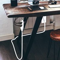 Câble d'extension américain standard à trois conducteurs 8A 1,8 m avec prise à trois trous pour appareils électroménagers SJT