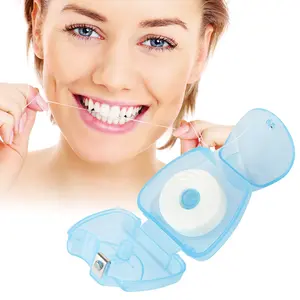 50m ağız bakımı diş temizleme diş ipi dağıtıcı taşınabilir nane diş ipi