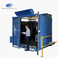 Cabina Portátil Automática de Reciclaje con Sistema de Eliminación de Polvo para Sandblasting