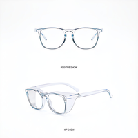Lunettes de sécurité de haute qualité en fibre d'acétate, mode unisexe, plusieurs couleurs disponibles, logo personnalisé, montures de lunettes