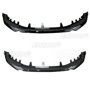 Gloss Black ABS <b>Car</b> Front Bumper Lip Splitter Spoiler <b>Diffuser</b> Guard Trim Accessories <b>for</b> BMW X1 IX1 U11 2022-2024 MP Style - Product Image 5