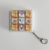 DIY Customize Keyboard Fidget Kit 4 Keys 9 Keys Clicker Keyboard Fidget Kit Small Keyboard case Fidget Base