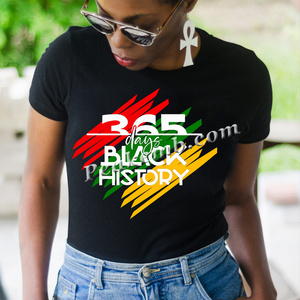 Transfert DTF thermocollant 365 Black History pour presse à chaud, transfert vinyle Black History Month pour t-shirts - Product Image 4