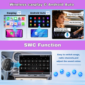 Lecteur <span class=keywords><strong>DVD</strong></span> de voiture Android 14 4G+64GB pour Toyota Matrix 2003-2008, autoradio Android AUTO Carplay, unité principale stéréo, lecteur audio vidéo DSP - Product Image 3