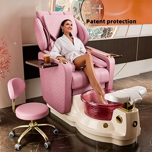 Sillón de Pedicura Personalizado, Muebles de Salón, Sillón de Pedicura de Lujo con Hidromasaje Eléctrico, Sillón de Spa para Salón de Uñas - Product Image 1