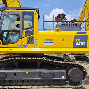 Excavatrice Komatsu PC400 d'occasion 40T, PC 400, PC400-7, d'occasion, pour travaux de construction lourds et minières, moteur Komatsu d'origine - Product Image 1