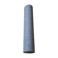 Tapis et rouleaux de feutre non tissé respirant gris 1mm 2mm 3mm 4mm à prix abordable pour fêtes, mariages, écologiques