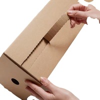 Offre Spéciale Pliable Ondulé Carton Fleurs Direct Usine Emballage Boîtes D'expédition