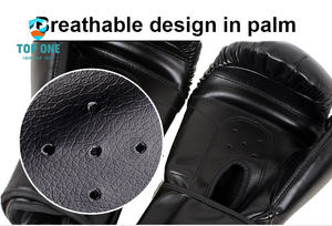 Top One Top Proveedor Barato Bordado Adulto Anti Sudor Impermeable Karate Gimnasio Mma Fight Sparring Guantes DE BOXEO - Product Image 4