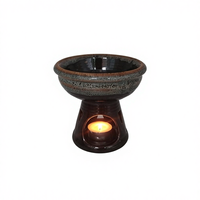 Brûleur en céramique personnalisable pour chauffe-cire de bougie d'huile de parfum aromatique