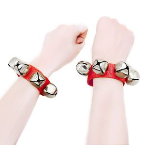 Campanas de muñeca de siete colores, sonido claro, campanas de mano con velcro, campanas de sonido, juguete para educación temprana - Product Image 5