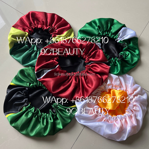Bonnet en <span class=keywords><strong>soie</strong></span> classique personnalisé à double couche doublé de satin, avec drapeau haïtien des Caraïbes, pour 18 pays - Product Image 6