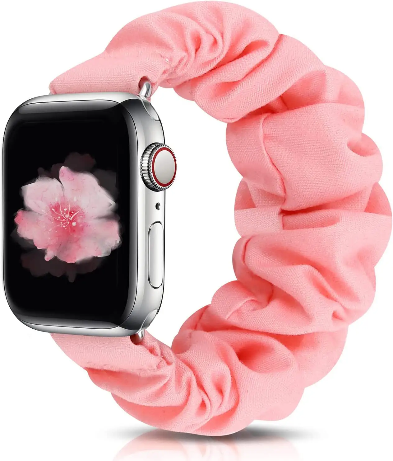 女性のヘアバンド交換用ナイロン時計バンドアクセサリーAppleWatchシリーズS87ウルトラカスタムロゴウォッチストラップiWatch用