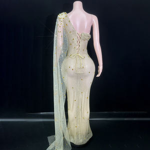 Vestido <span class=keywords><strong>de</strong></span> Fiesta, Atuendo <span class=keywords><strong>de</strong></span> Cumpleaños, Vestido <span class=keywords><strong>de</strong></span> Noche Elegante y Glamuroso, Vestido <span class=keywords><strong>de</strong></span> Moda <span class=keywords><strong>para</strong></span> <span class=keywords><strong>Mujer</strong></span>, Vestido <span class=keywords><strong>de</strong></span> Noche con Pedrería <span class=keywords><strong>para</strong></span> Club Nocturno, Vestidos <span class=keywords><strong>de</strong></span> <span class=keywords><strong>Gala</strong></span> - Product Image 6