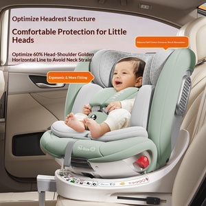 Asiento <span class=keywords><strong>de</strong></span> Seguridad Infantil para Automóvil DWARFOO Alemán, <span class=keywords><strong>Silla</strong></span> Portátil Reclinable para Bebés <span class=keywords><strong>de</strong></span> 0 a 12 Años - Product Image 1