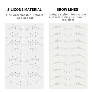 Hojas de Práctica de Microblading para Cejas de Silicona Marca PMU DREAM, Etiqueta Privada, Venta al por Mayor, Almohadillas de Práctica de Tatuaje de 1.5mm de Grosor - Product Image 5