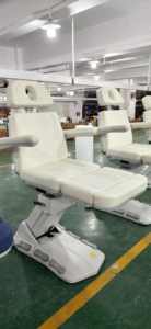 HOCHEY Calefacción Inclinación 4/3 Motores Eléctrico Un botón Salón de elevación Pestañas faciales Cama de belleza Spa Tratamiento médico Mesa de masaje - Product Image 2