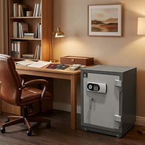 Cassaforte Domestica Elettronica con Serratura Digitale, Ignifuga in Acciaio, Resistente al Fuoco per 1 Ora con Forte Sicurezza - Product Image 2