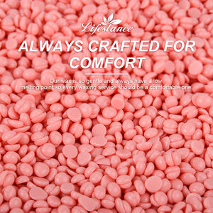 Lifestance 22 lb / 10 kg Clear Hypoallergenic Rosin Hard Wax Beads Hair Removal Coconut for Body Waxing - Product Image 6