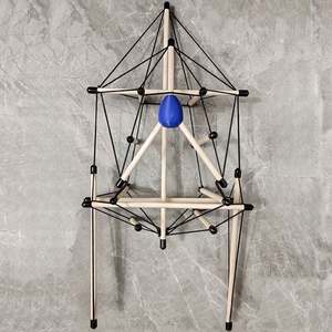 Kyrenmed <span class=keywords><strong>Tensegrity</strong></span> spine <span class=keywords><strong>Tensegrity</strong></span> spine Model <span class=keywords><strong>Tensegrity</strong></span> ของกระดูกสันหลังและกระดูกเชิงกรานความตึงเครียดโดยรวม - Product Image 5