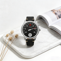 Nouvelle montre mécanique distinctive avec structure unique, cadran clair et facile à lire, bracelet réglable, montre boîte à vitesses tendance et distinctive